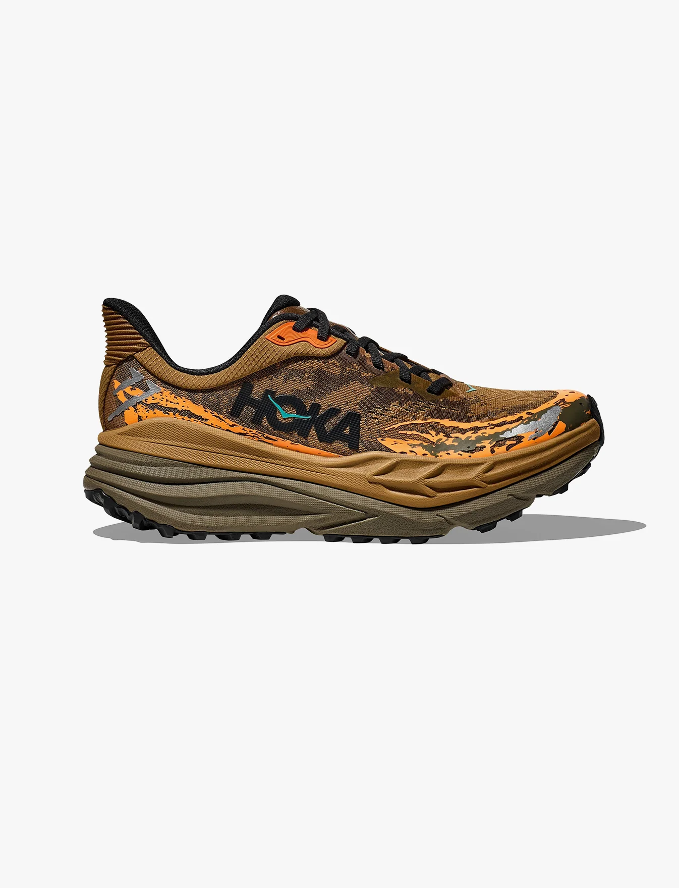 Hoka Stinson 7 - נעלי ספורט גברים סטינסון 7 בצבע דבש/זית עתיק - Image 2