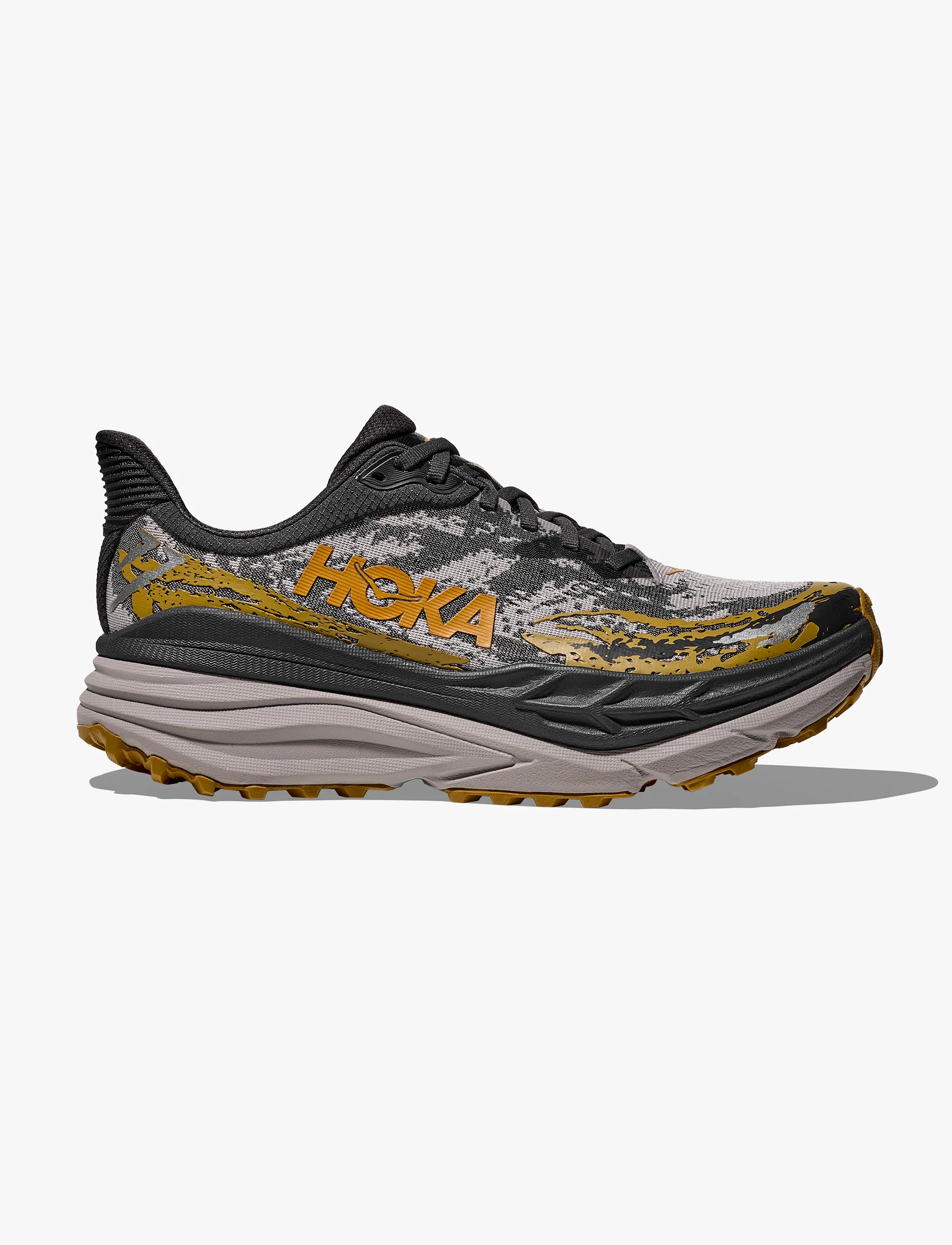 Hoka Stinson 7 - נעלי ספורט גברים סטינסון 7 בצבע שחור/אפור מלט - Image 2