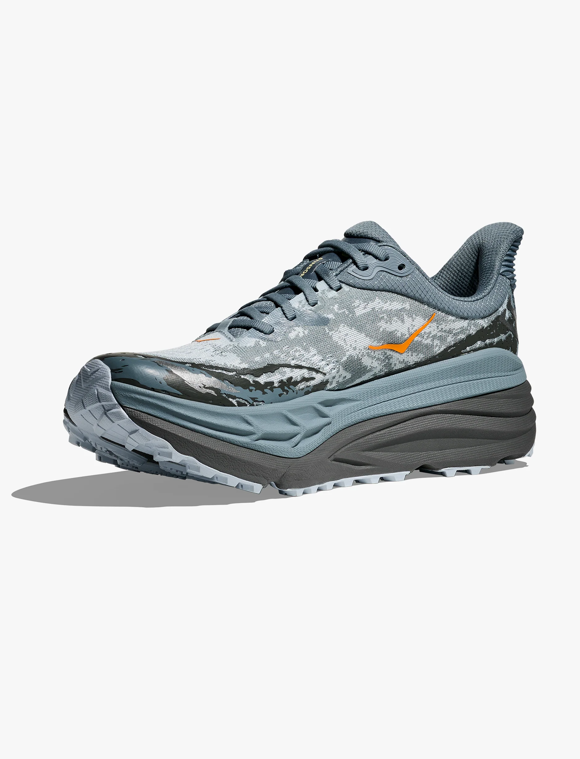 Hoka Stinson 7 - נעלי ספורט גברים סטינסון 7 בצבע כחול צפחה/אפור סלאט - Image 4