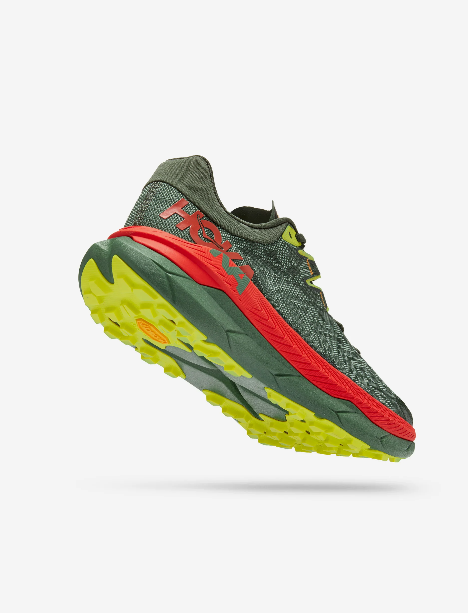 HOKA TECTON X - נעלי ספורט גברים הוקה טקטון בצבע ירוק טימין/פיאסטה - Image 4