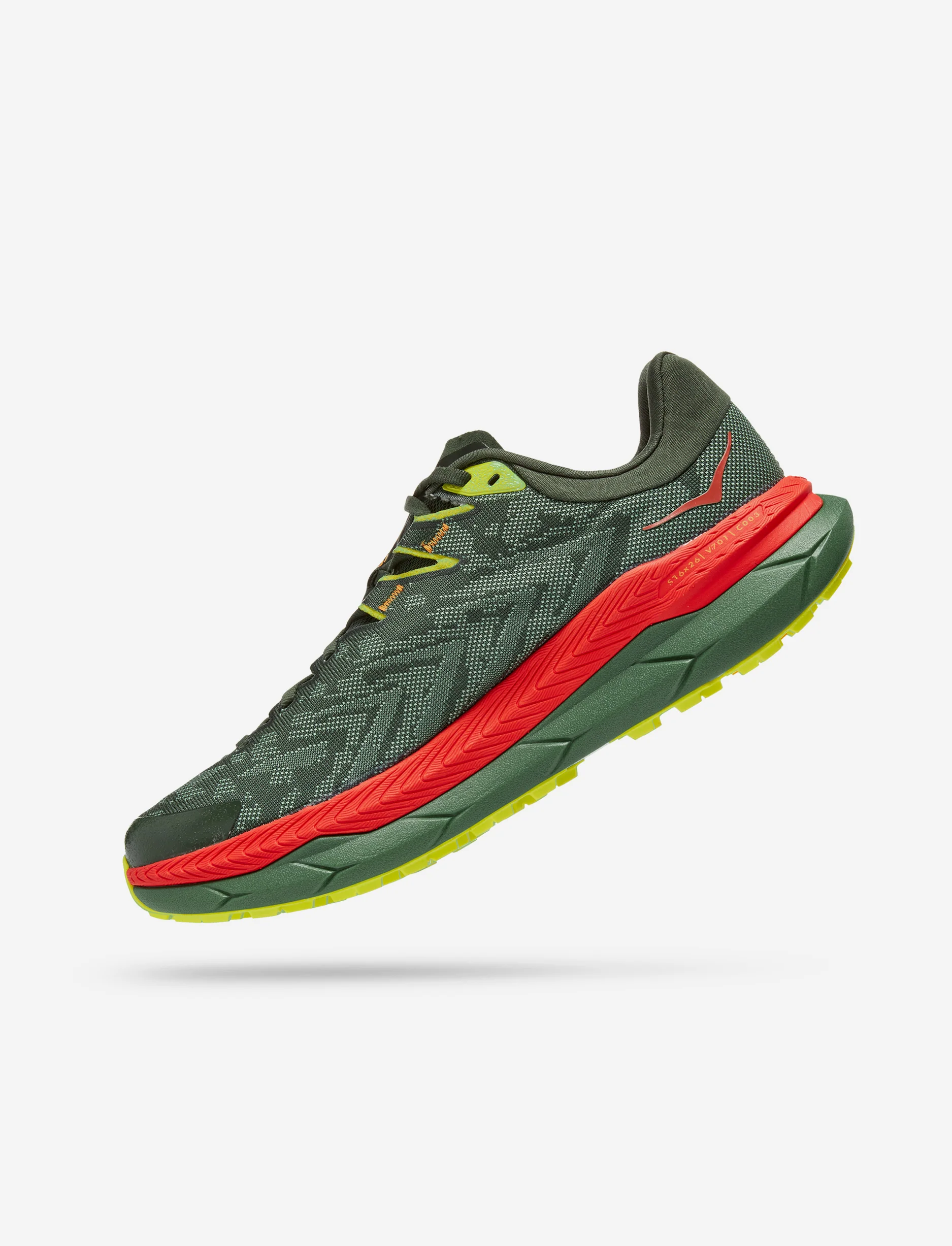 HOKA TECTON X - נעלי ספורט גברים הוקה טקטון בצבע ירוק טימין/פיאסטה - Image 5