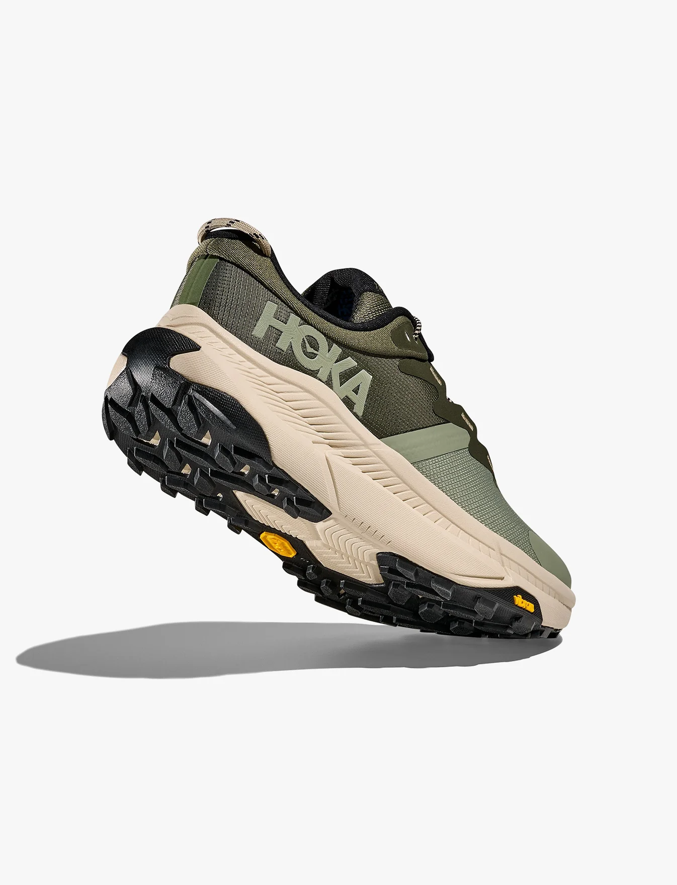 Hoka Transport - נעלי ספורט גברים הוקה טרנספורט בצבע ירוק ים/אקליפטוס - Image 3