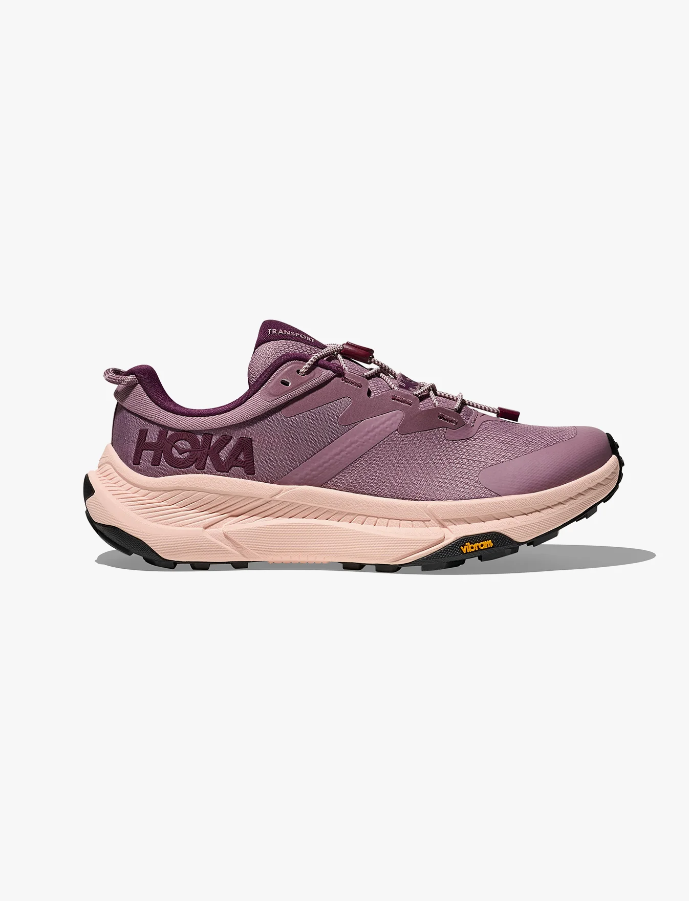 HOKA Transport - נעלי הליכה נשים הוקה טרנספורט בצבע סגלגל/שחור - Image 2