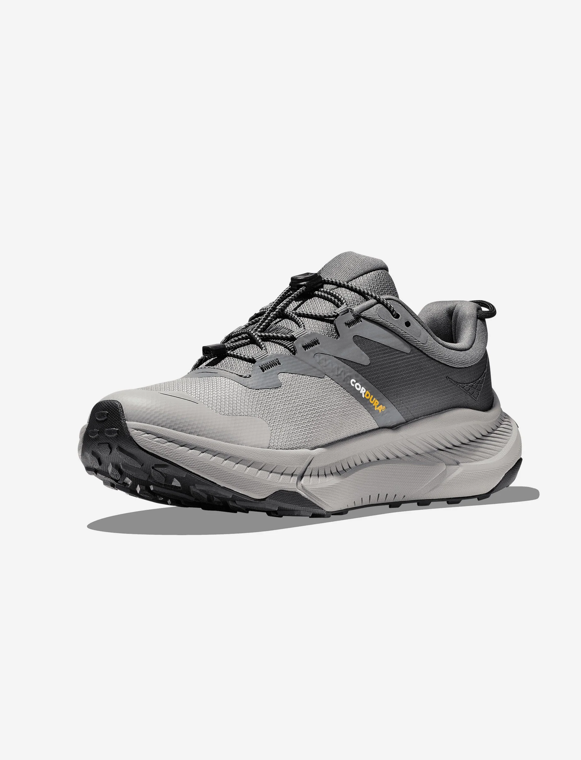 Hoka Transport - נעלי הליכה גברים הוקה טרנספורט בצבע אפור אבן/שחור - Image 7