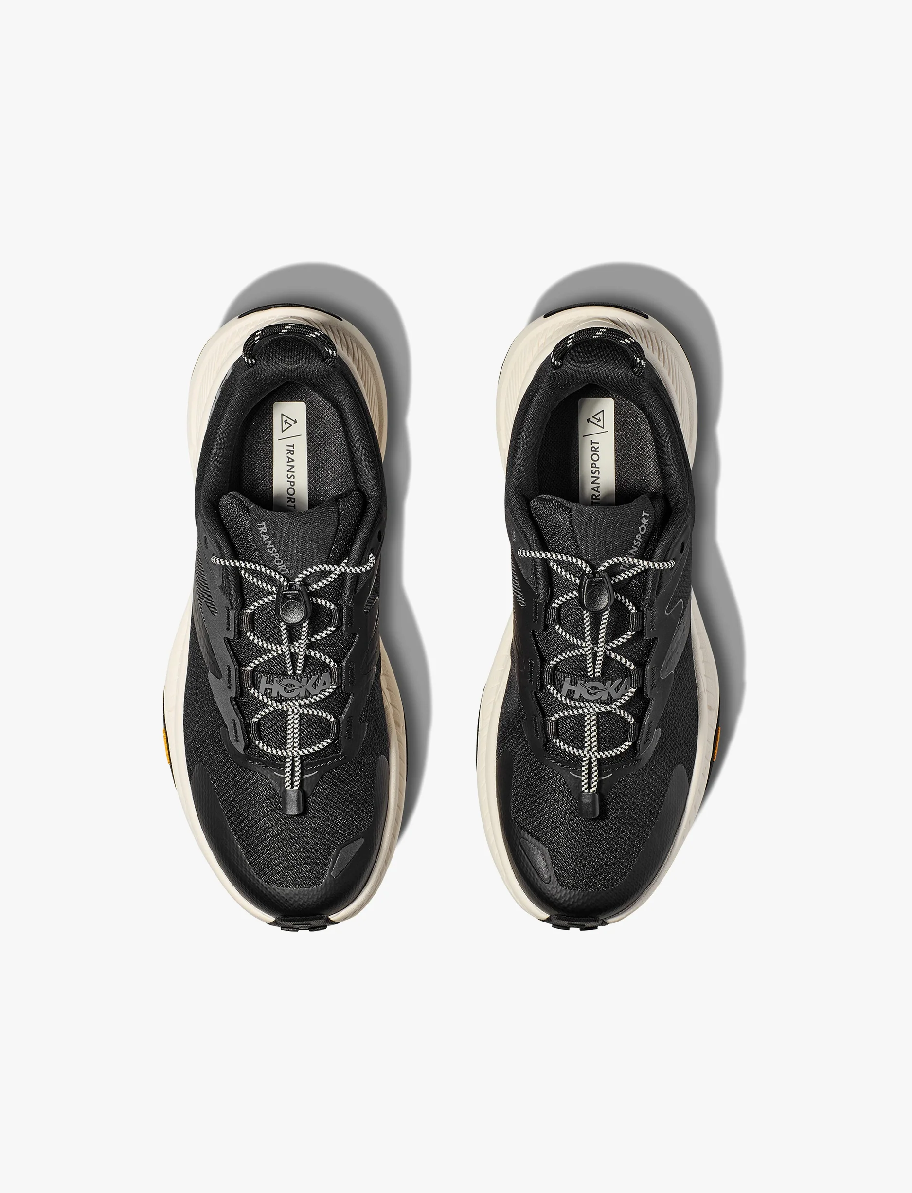 Hoka Transport Wide -  נעלי הליכה גברים הוקה טרנספורט רחבות בצבע שחור - Image 3