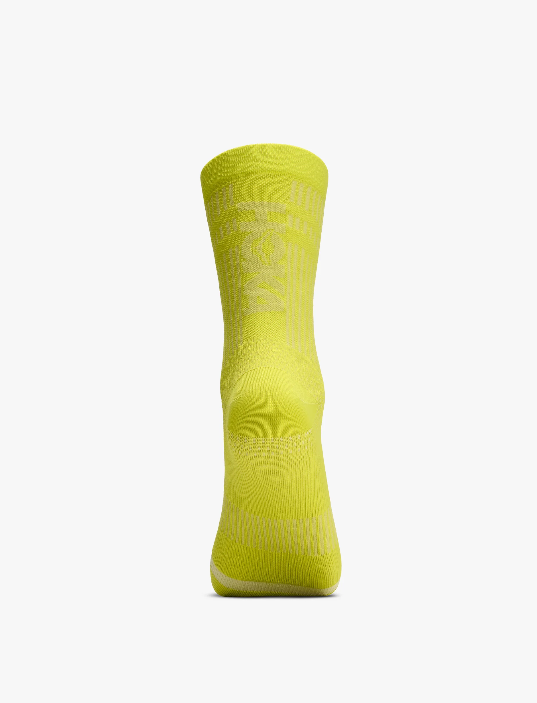HOKA U TRAIL RUN CREW SOCK - גרבי ריצה בצבע סיטרוס - Image 3