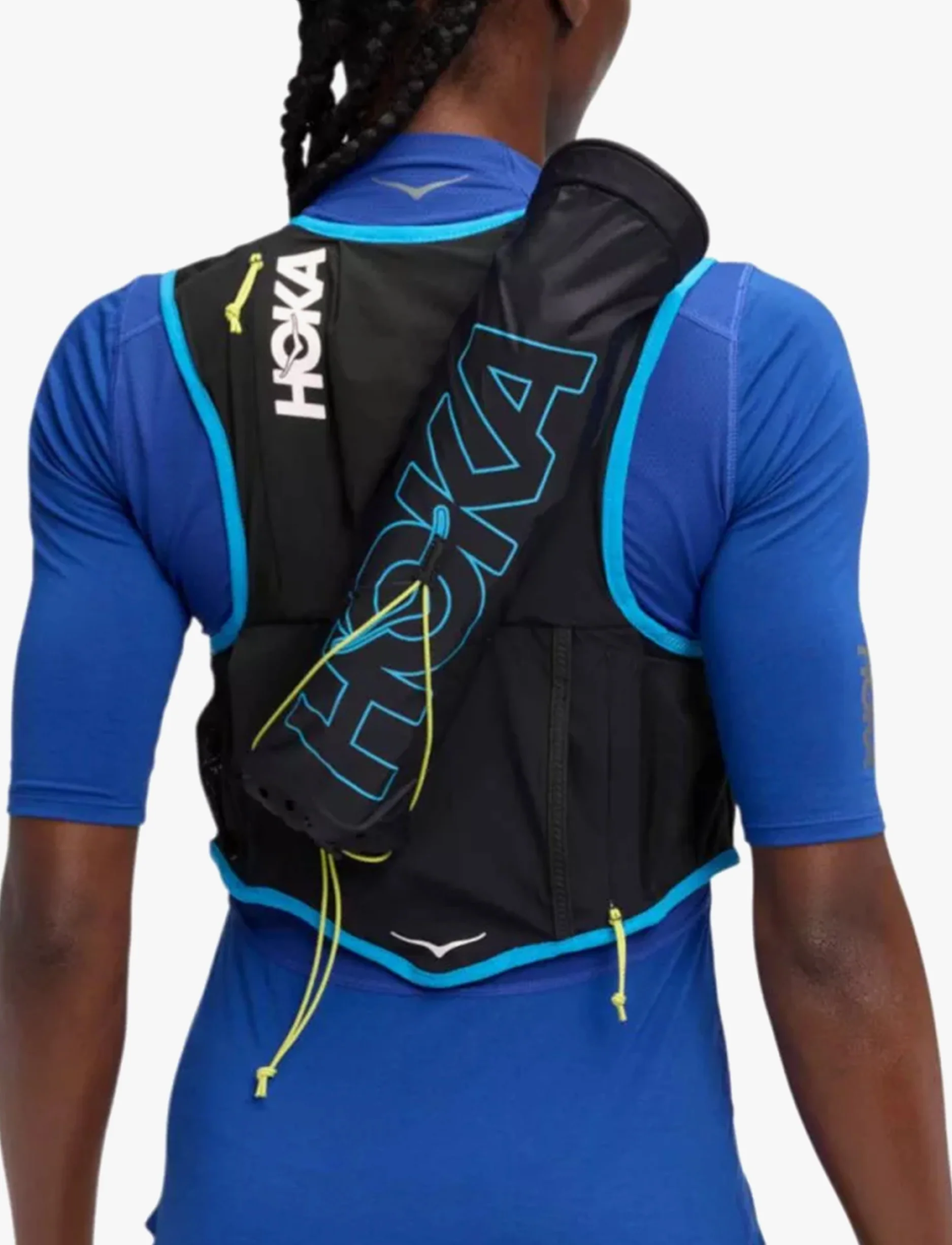 HOKA Trail Run Vest  - ווסט לריצת שטח 10 ליטר בצבע שחור - Image 3