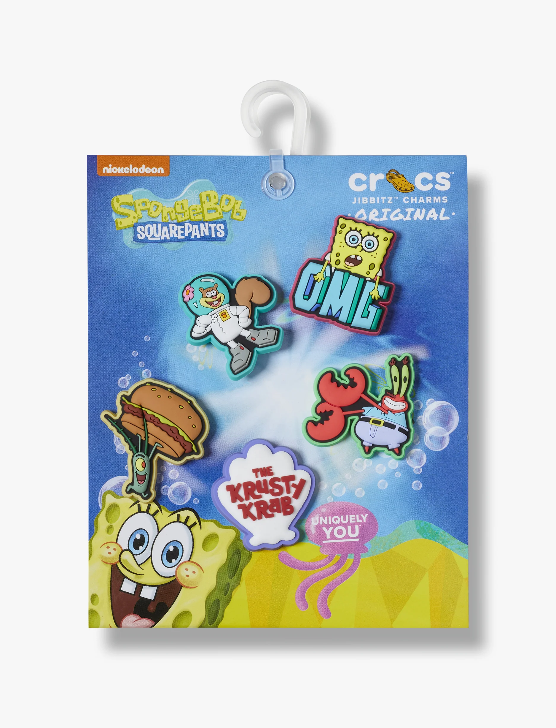 Crocs Jibbitz Spongebob   - מארז 5 ג'יביטים קרוקס - Image 3