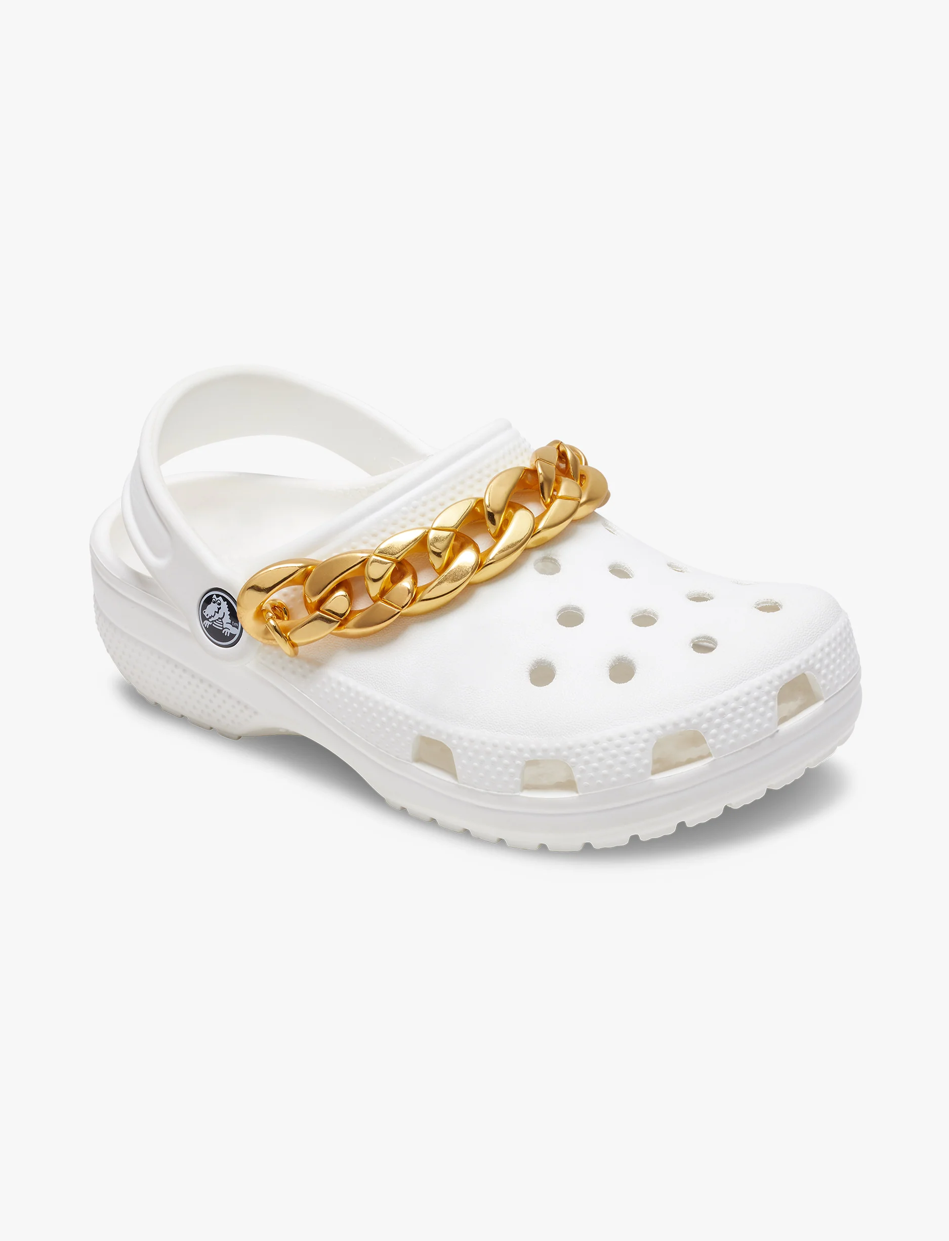 Crocs Gold Cuban Strap Chain -  ג'יביטים קרוקס - Image 3