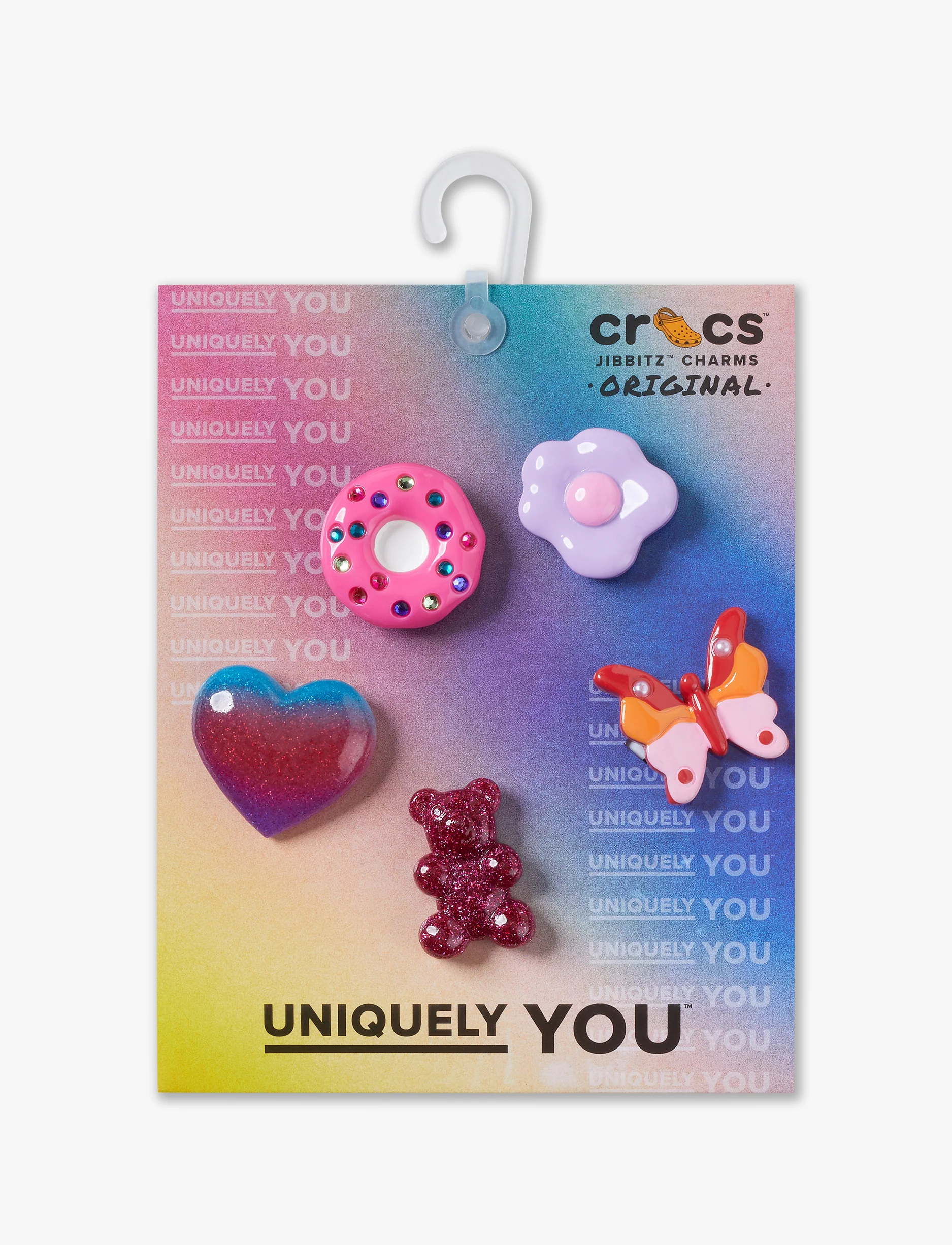 Crocs Purple and Pink Fun - מארז 5 ג'יביטים קרוקס - Image 4