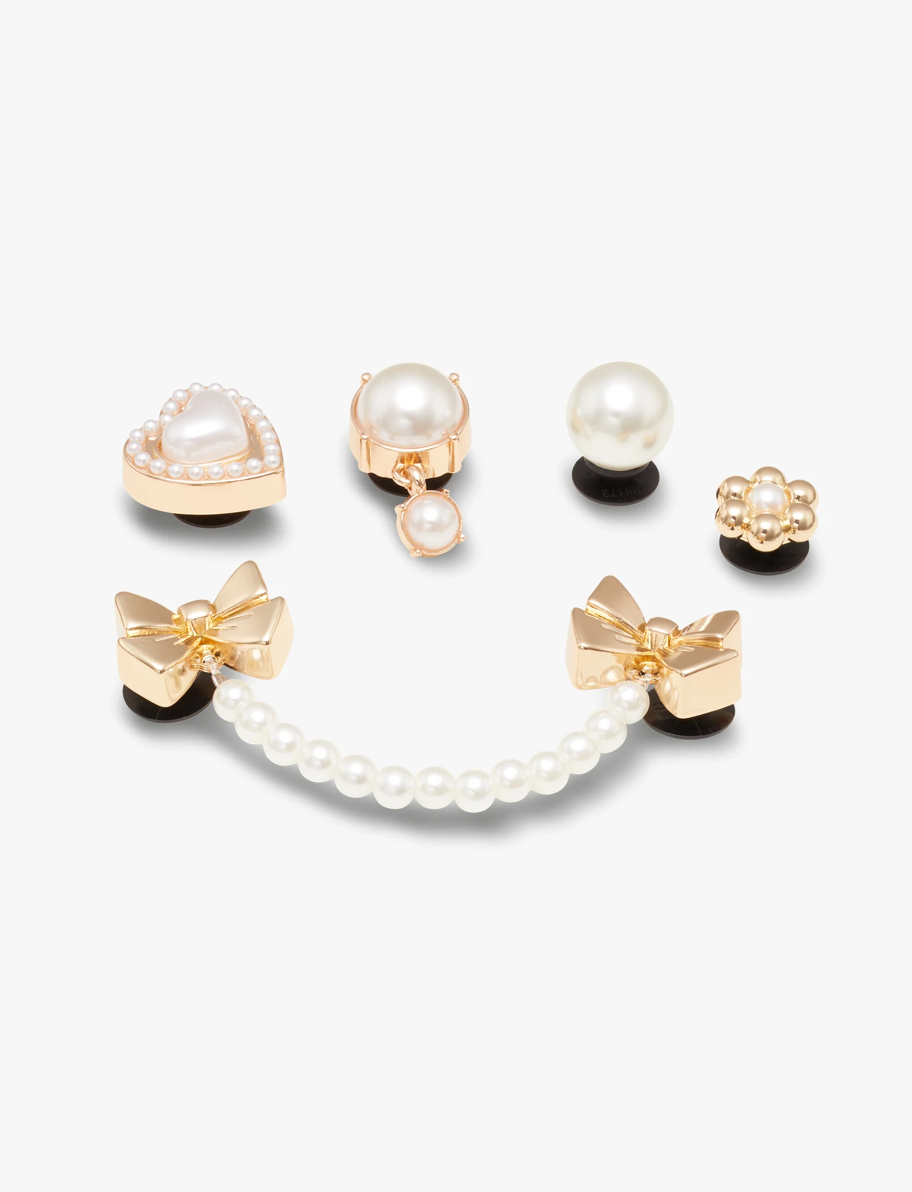 Crocs Pearly Gold - מארז 5 ג'יביטים קרוקס - Image 2