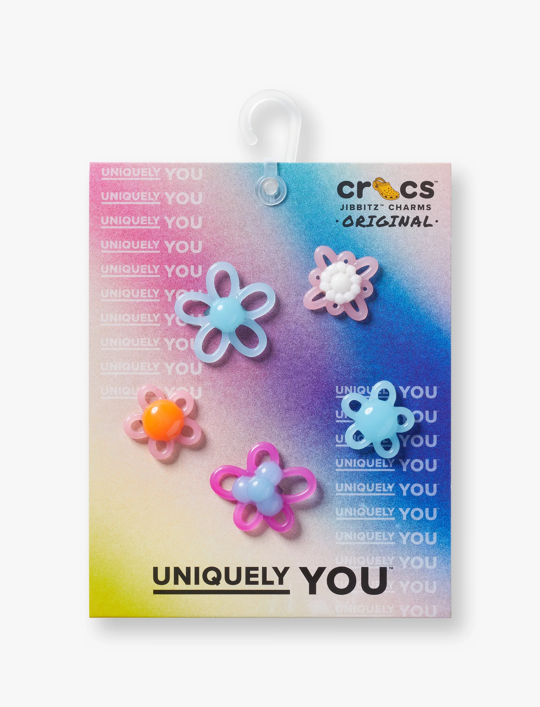 Crocs Jibbitz Vibrant Blossom – מארז 5 ג'יביטים קרוקס - Image 4