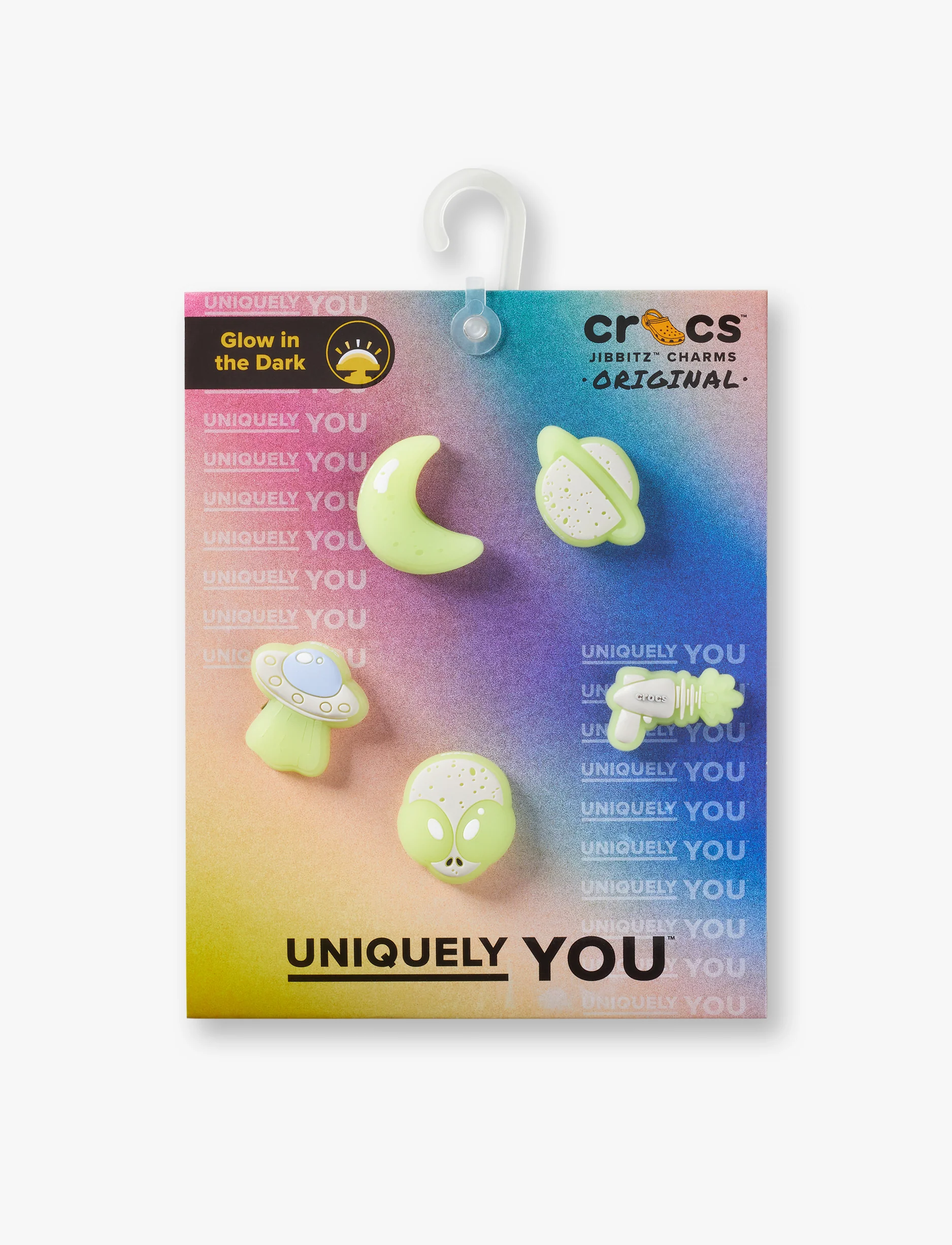 Crocs Jibbitz Glow In The Dark   - מארז 5 ג'יביטים קרוקס - Image 6
