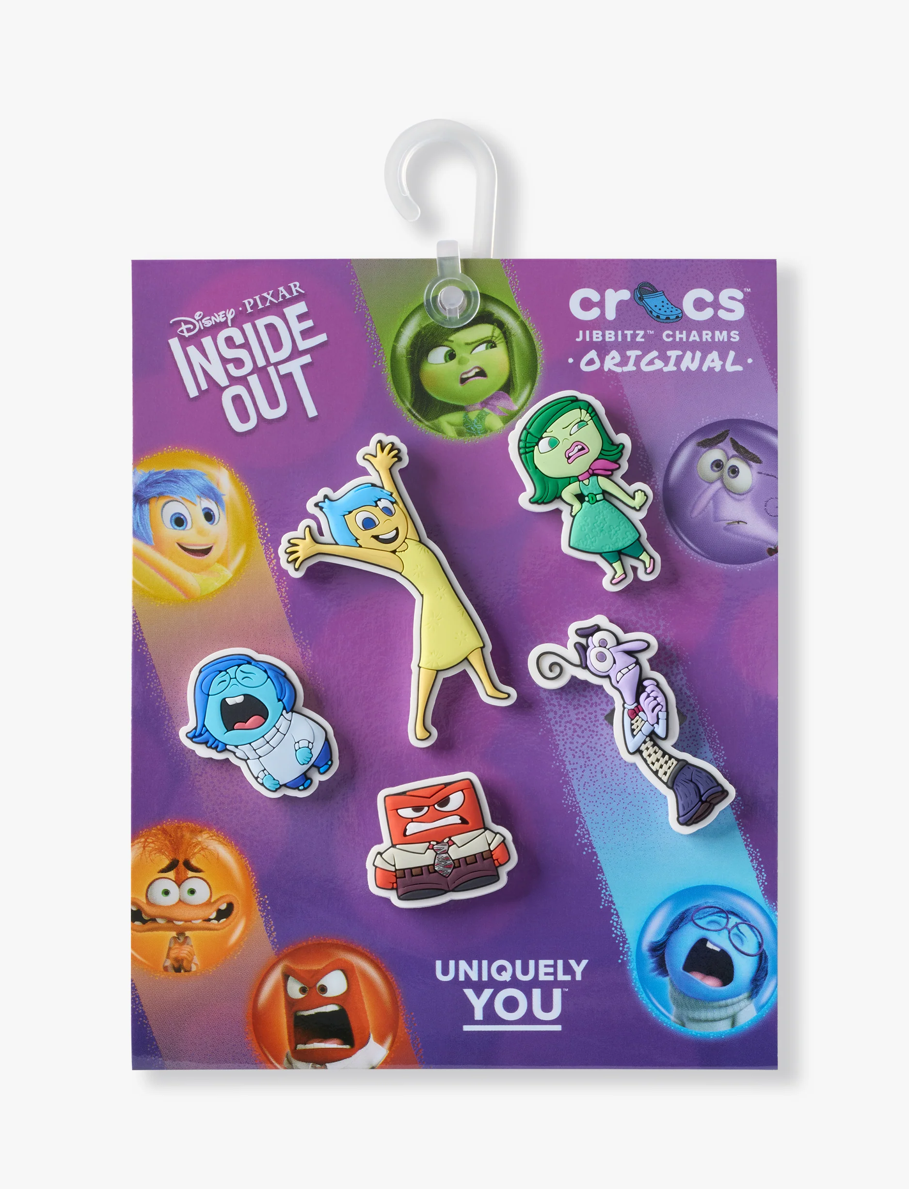 Crocs Jibbitz Pixar Inside Out - מארז 5 ג'יביטים קרוקס - Image 4