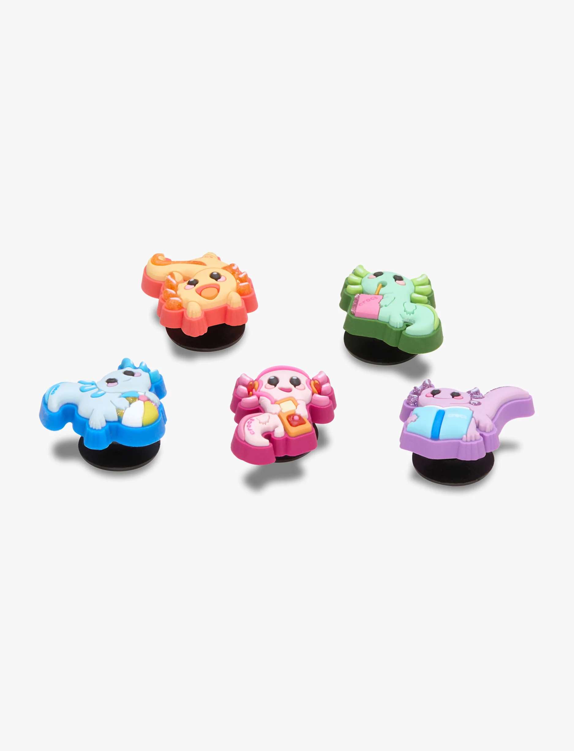 Crocs Jibbitz Tiny Axolotls – מארז 5 ג'יביטים קרוקס - Image 2