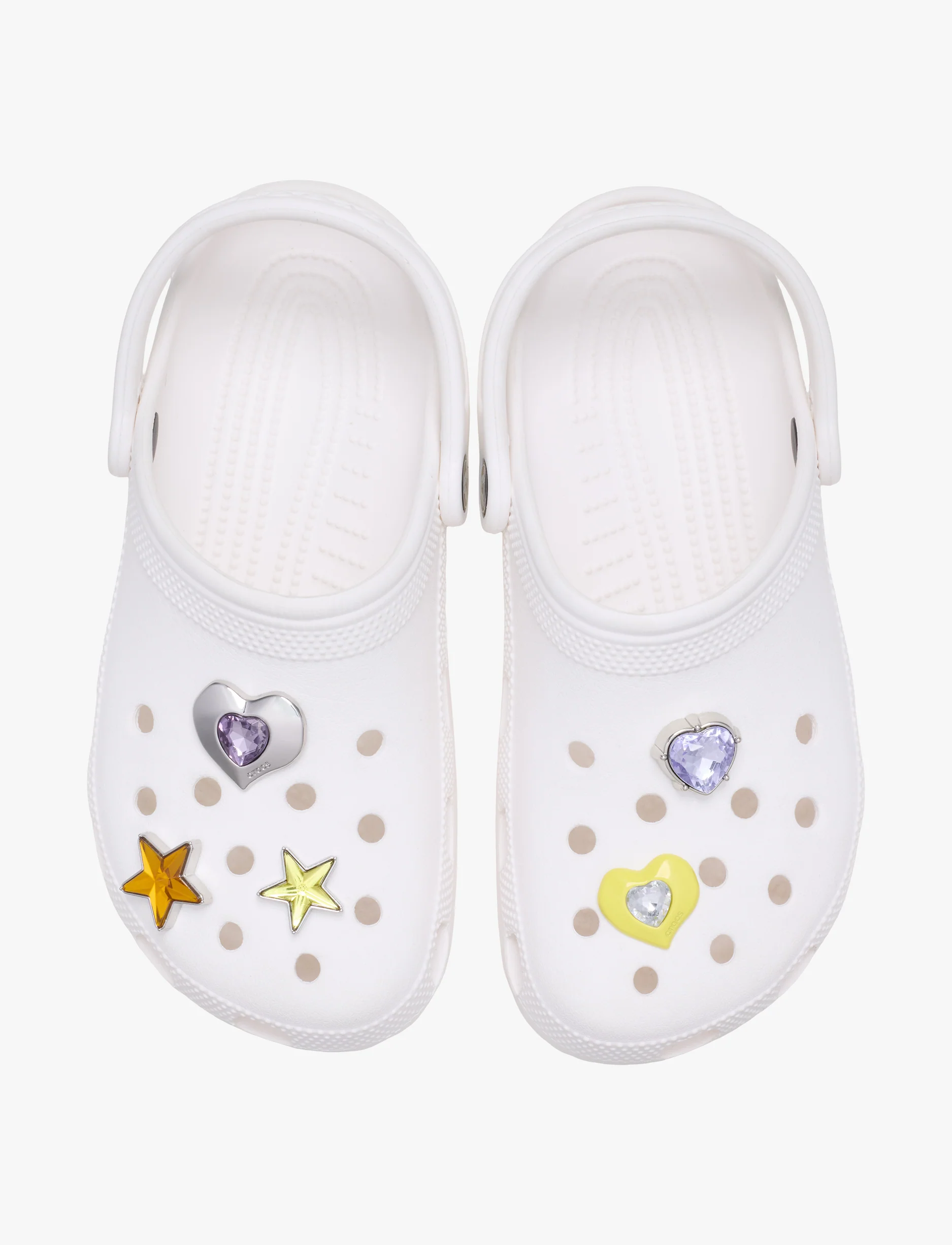 Crocs Jibbitz Meta Stars and Hearts - מארז 5 ג'יביטים קרוקס - Image 3