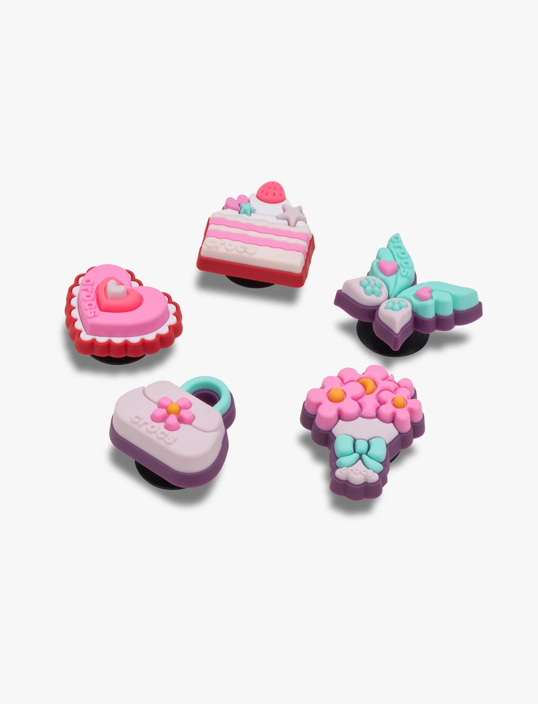 Crocs Jibbitz Fashion Girly - מארז 5 ג'יביטים קרוקס - Image 2