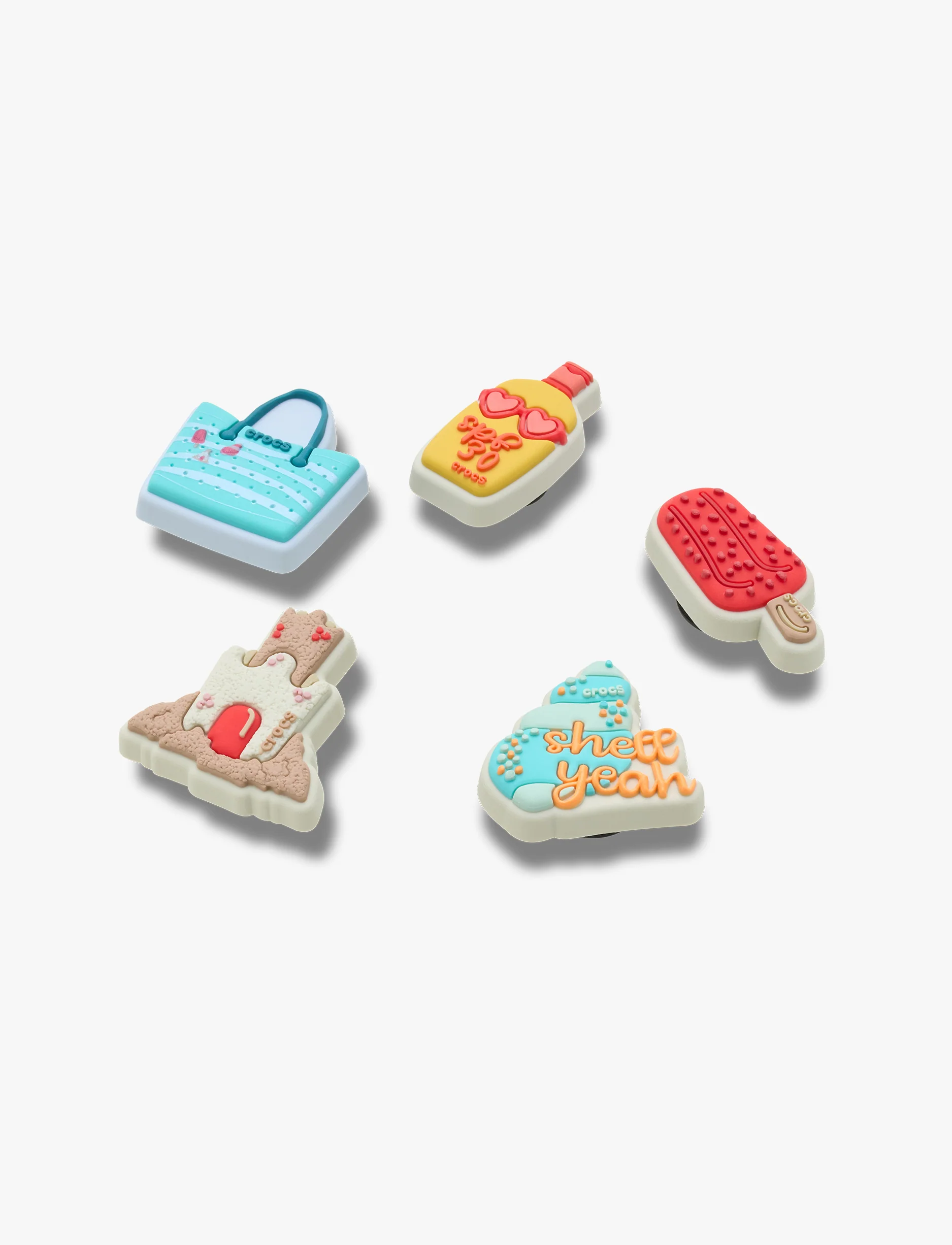 Crocs Jibbitz Beachy Fun - מארז 5 ג'יביטים קרוקס - Image 2