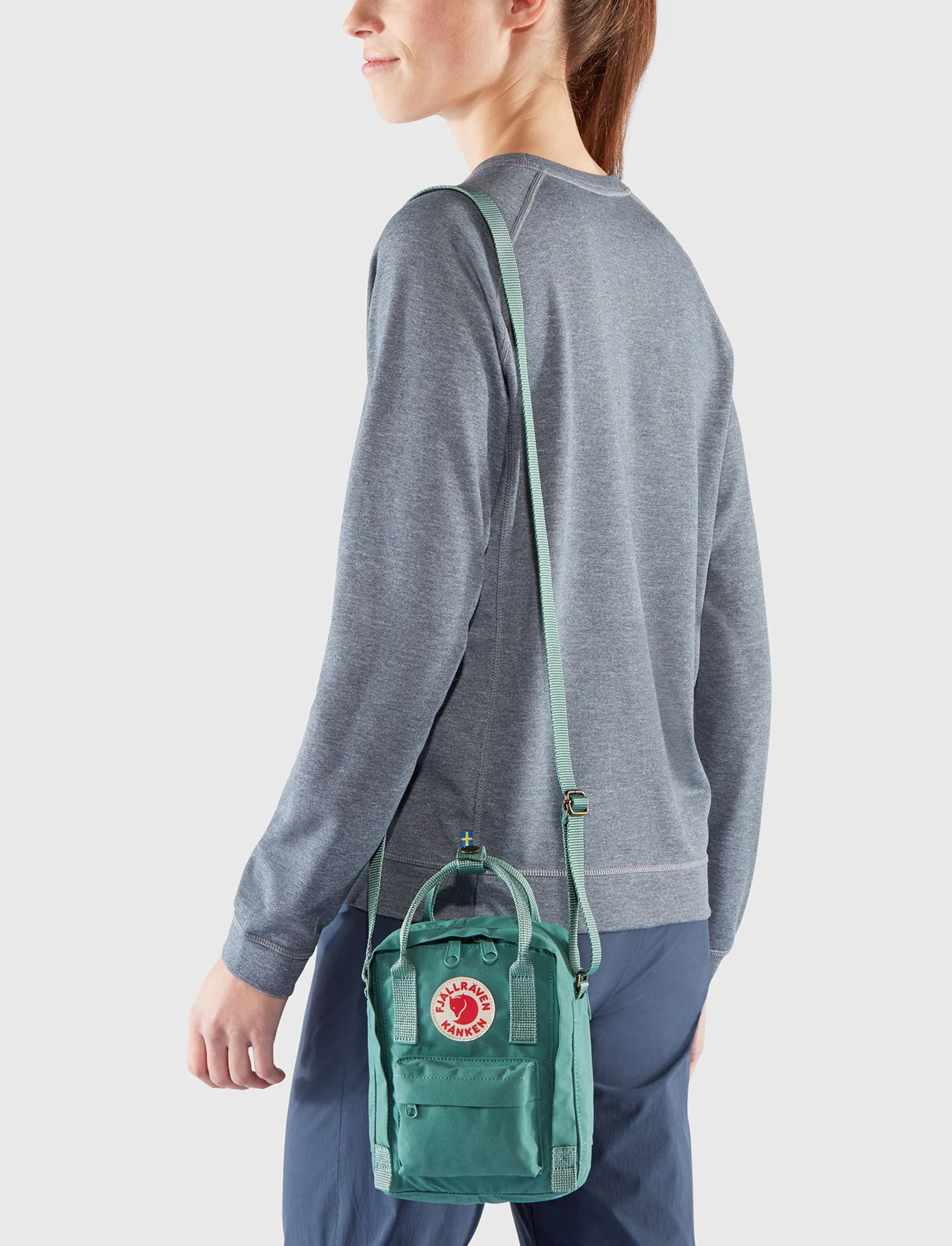 Kanken Fjallraven Kanken Sling - תיק צד סלינג בצבע ירוק מנטה - Image 5
