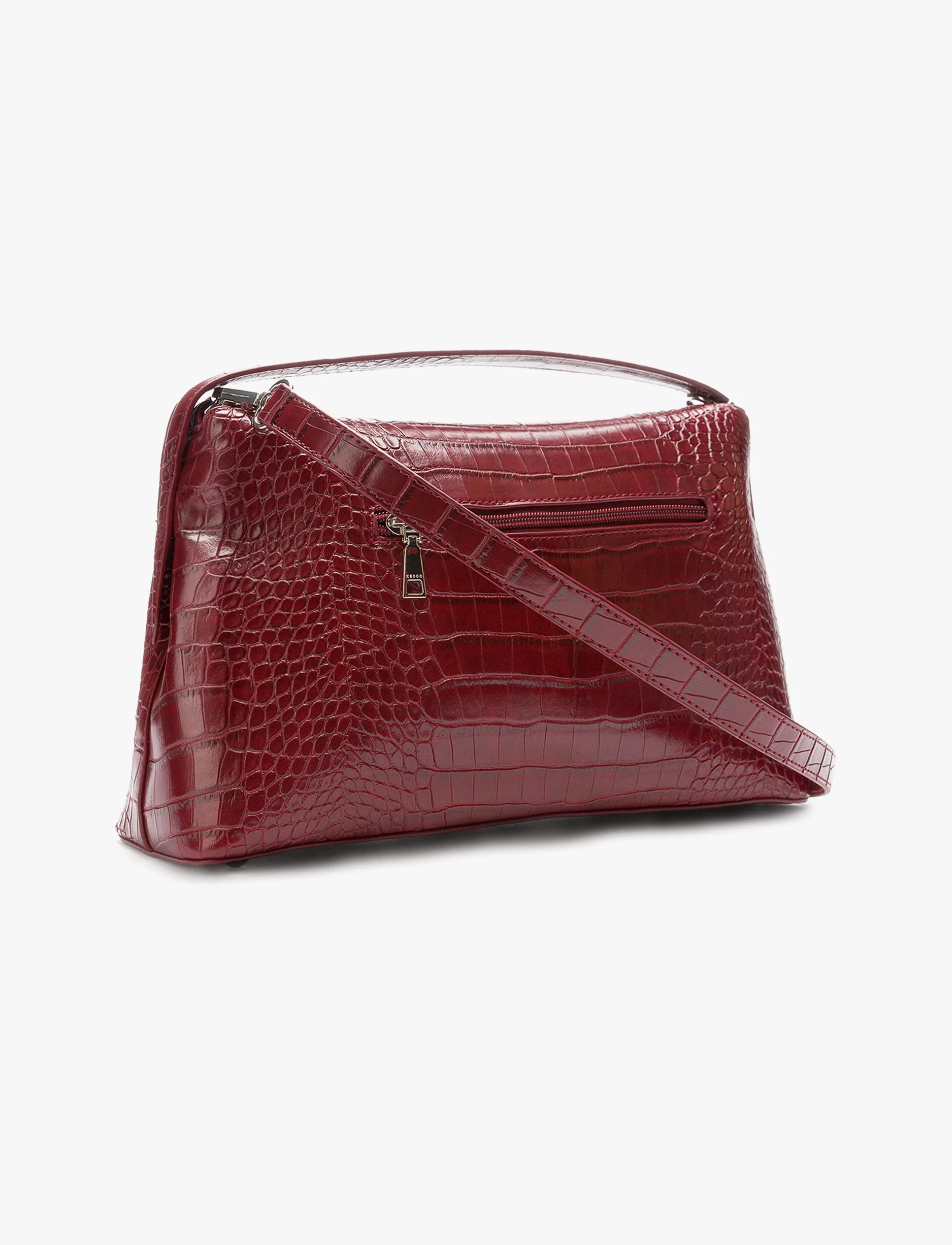 Keddo Women Side Bag 358100/33 - תיק צד קדו אדום יין לנשים - Image 2