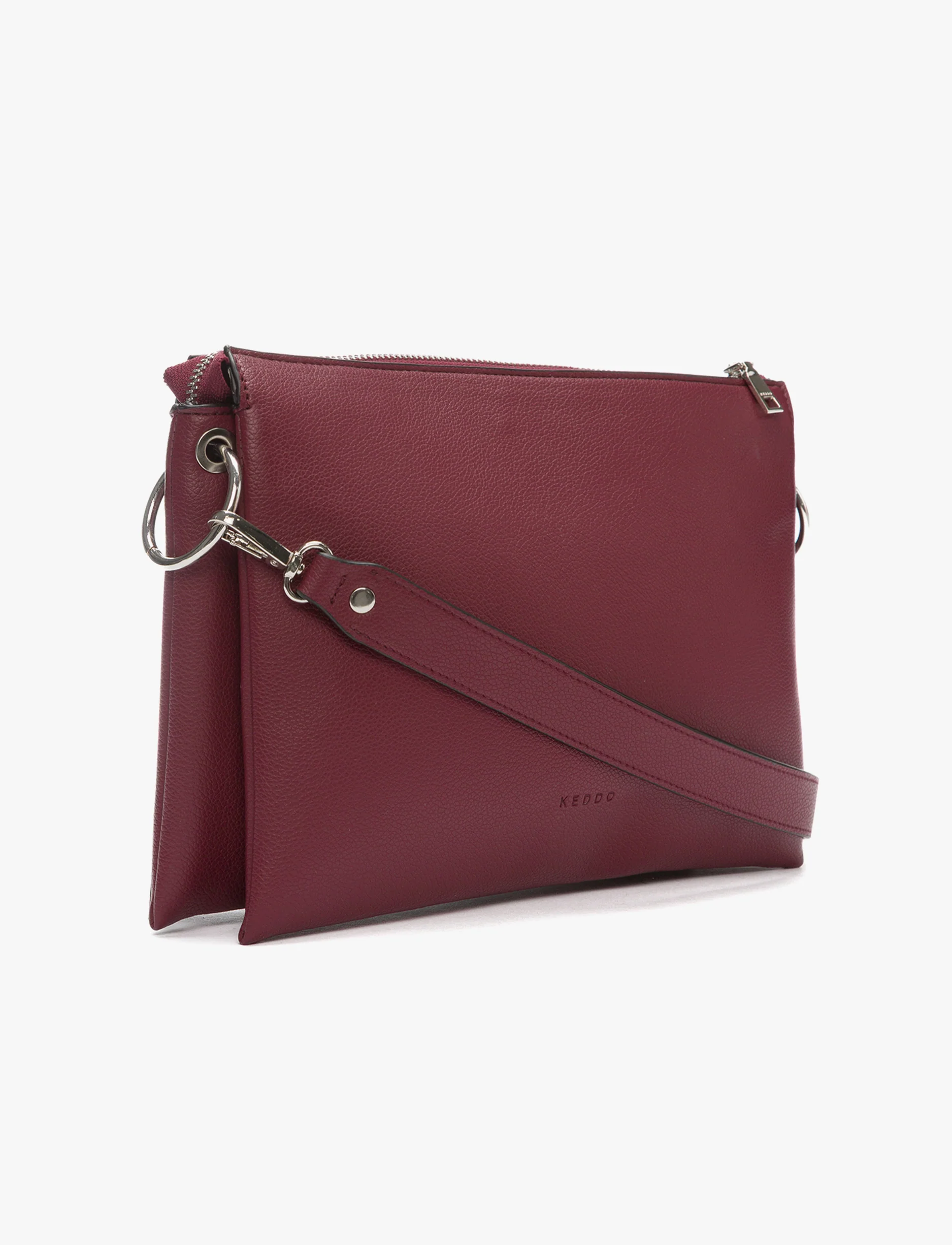 Keddo Women Bag 358106/20 - תיק קדו לנשים בצבע אדום יין - Image 2