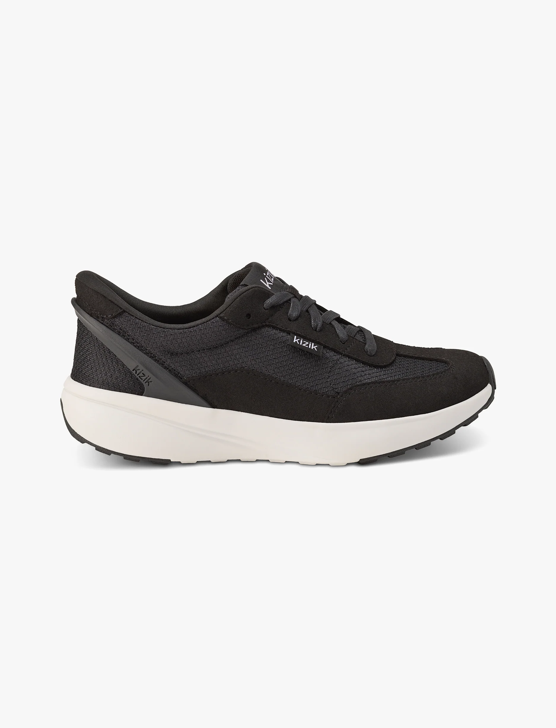 Kizik Women's Charlotte - נעלי סניקרס קיזיק שרלוט לנשים בצבע שחור/לבן - Image 2