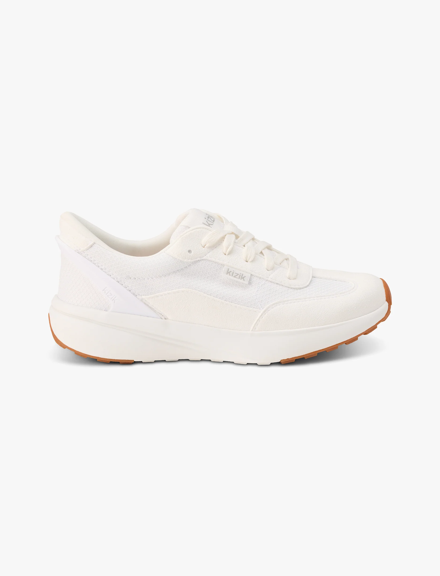 Kizik Women's Charlotte - נעלי סניקרס קיזיק שרלוט לנשים בצבע לבן - Image 2