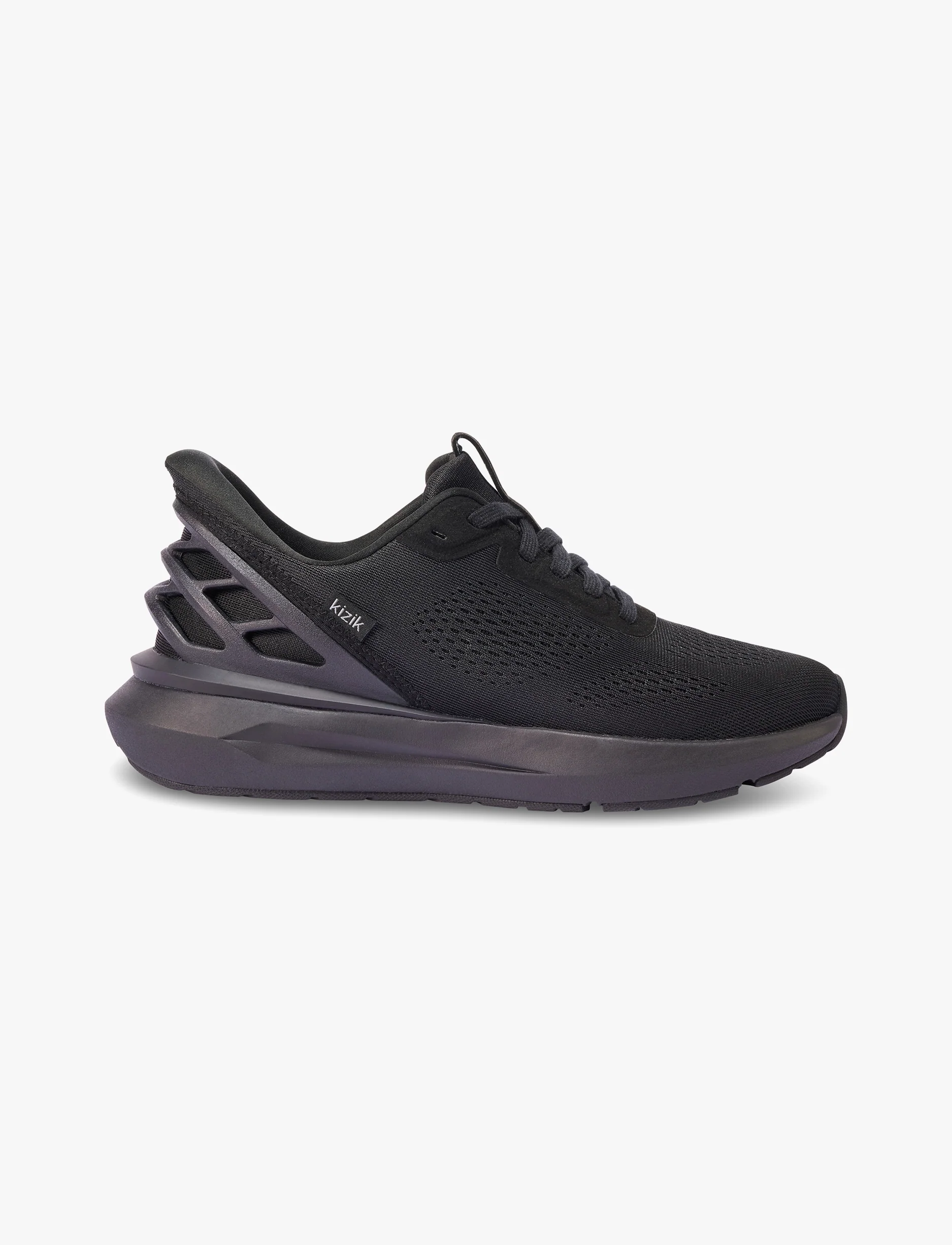 Kizik Men's Athens 2 Wide - נעלי סניקרס קיזיק אתנס רחבות לגברים בצבע שחור/שחור - Image 2