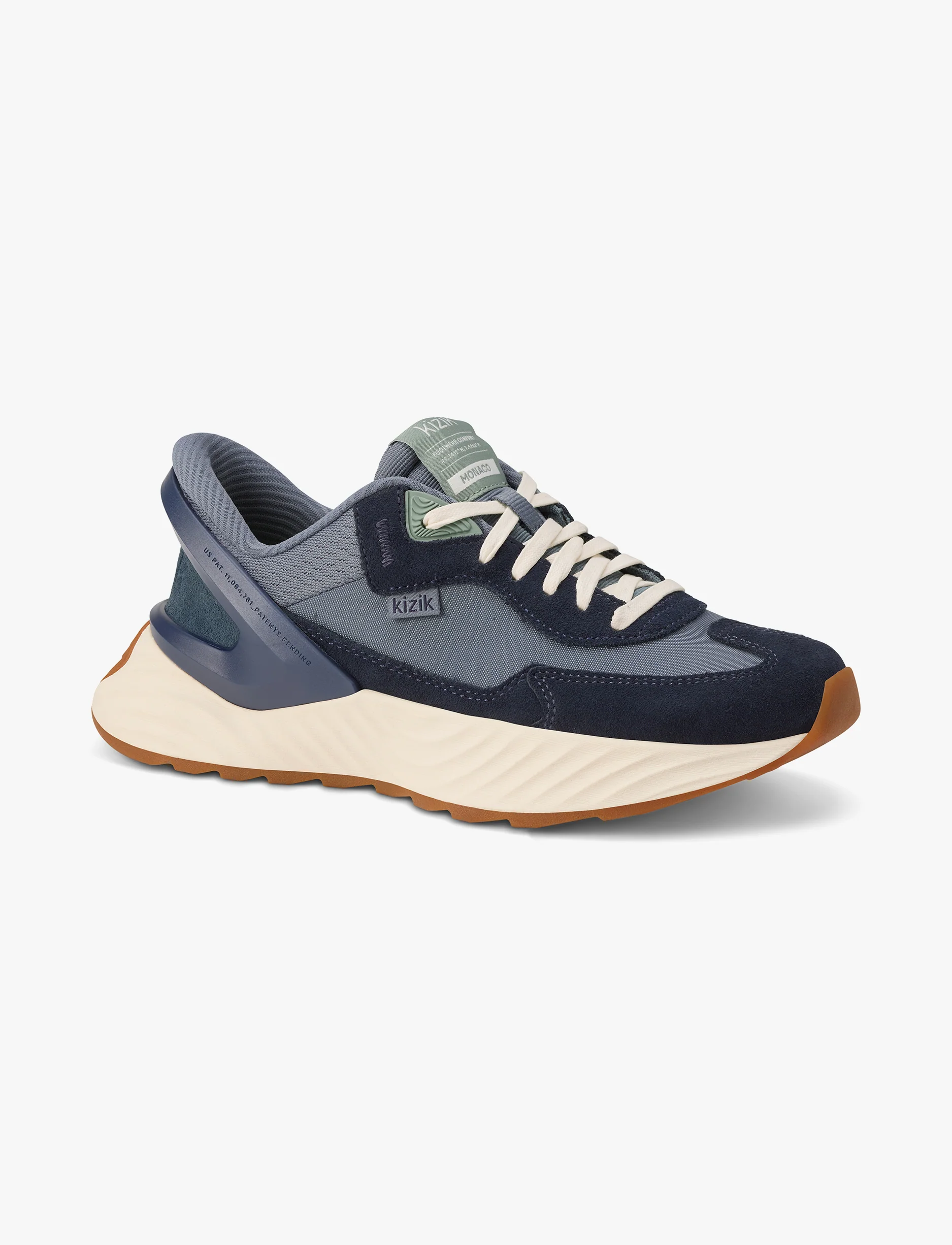 Kizik Women’s Monaco - נעלי סניקרס קיזיק מונקו לנשים בצבע כחול סוער/נייבי