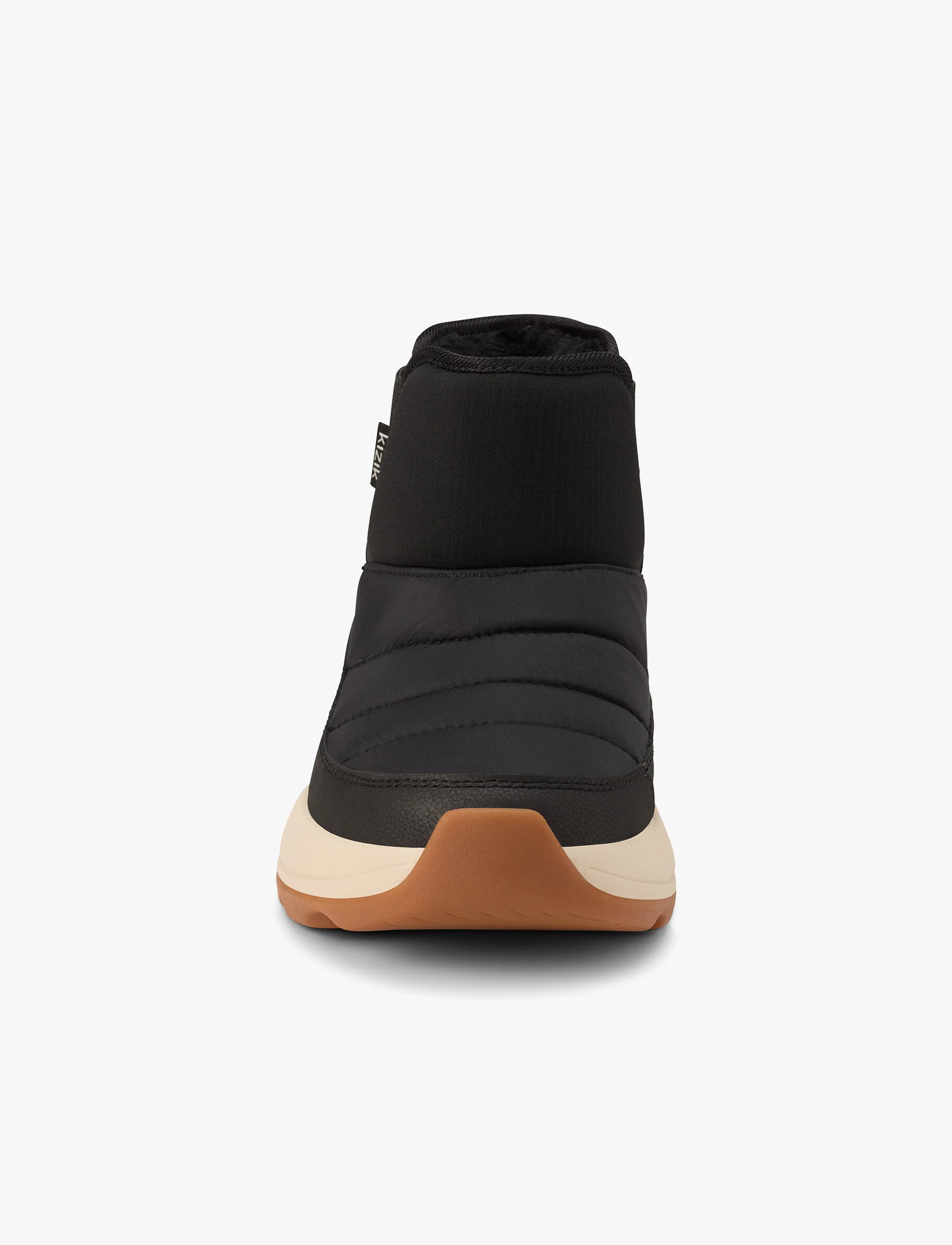 Kizik Women's Juno 2 Low –  מגפוני קיזיק ג'ונו 2 לנשים בצבע שחור/לבן - Image 4