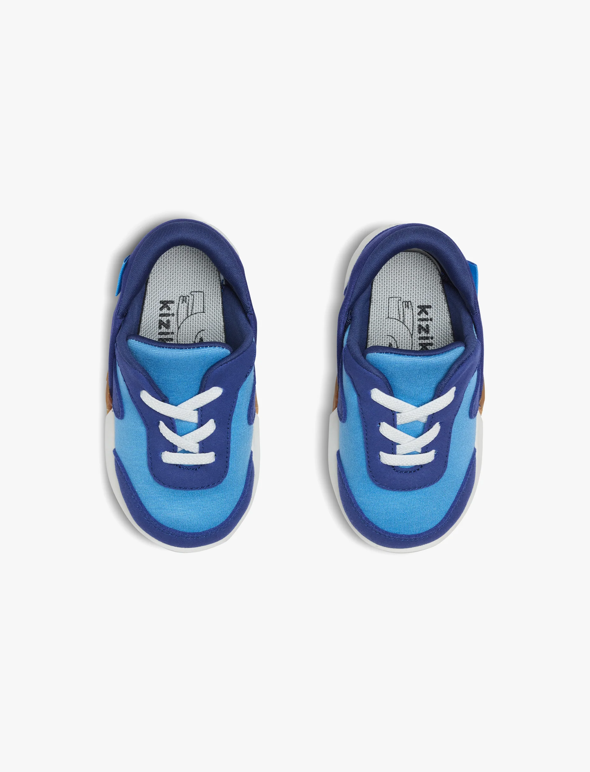 Kizik Infant Squeeze It Run - נעלי סניקרס קיזיק לקטנטנים בצבע כחול/נייבי - Image 4