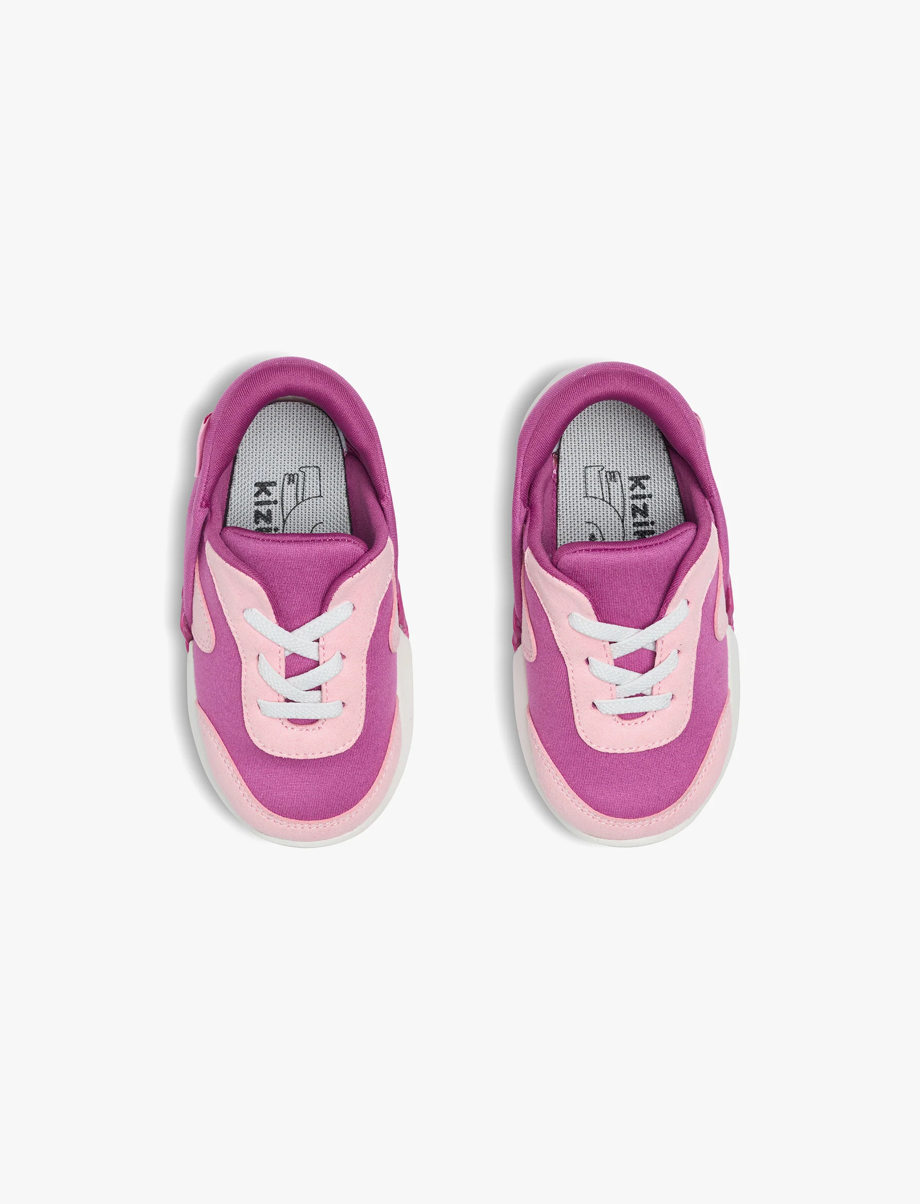 Kizik Infant Squeeze It Run - נעלי סניקרס קיזיק לקטנטנים בצבע פסטיבל פוקסיה - Image 3