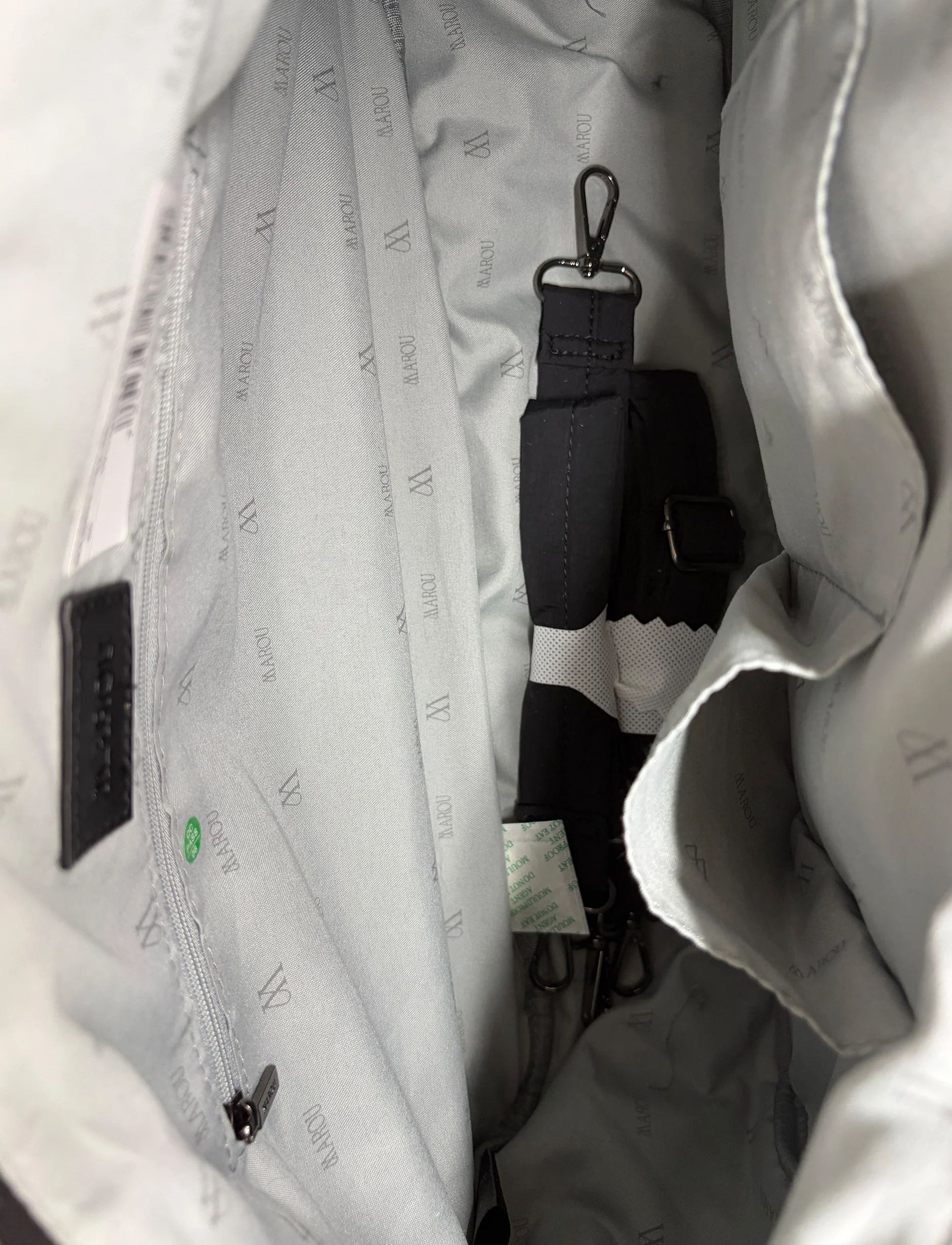 Marou Women Side Bag - תיק צד נשים מרו דגם 409 בצבע שחור - Image 3