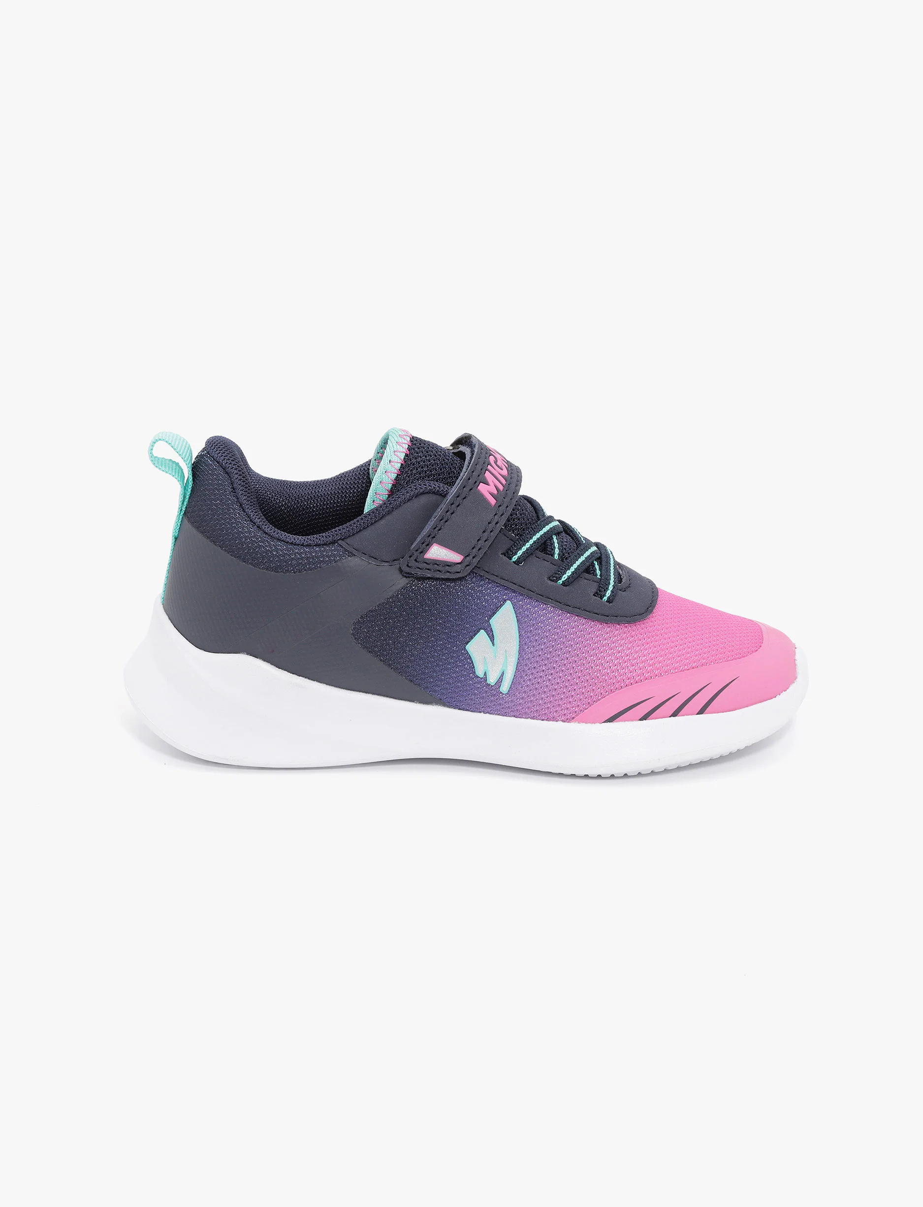 Mighty Sneakers E3150 -  נעלי סניקרס מייטי לילדים בצבע נייבי/ורוד - Image 2