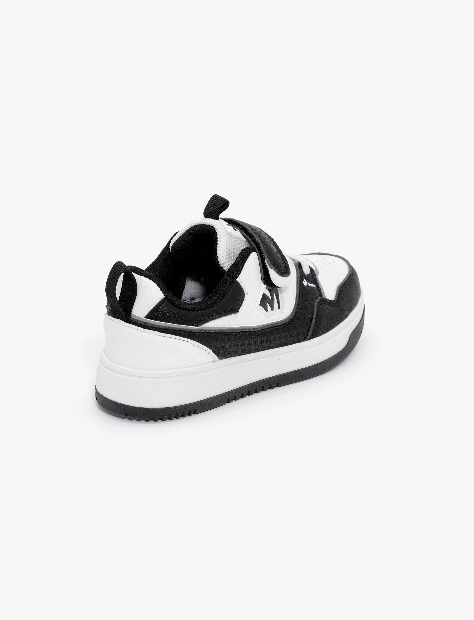 Mighty Sneakers E3153 - נעלי סניקרס מייטי לילדים בצבע לבן/שחור - Image 3