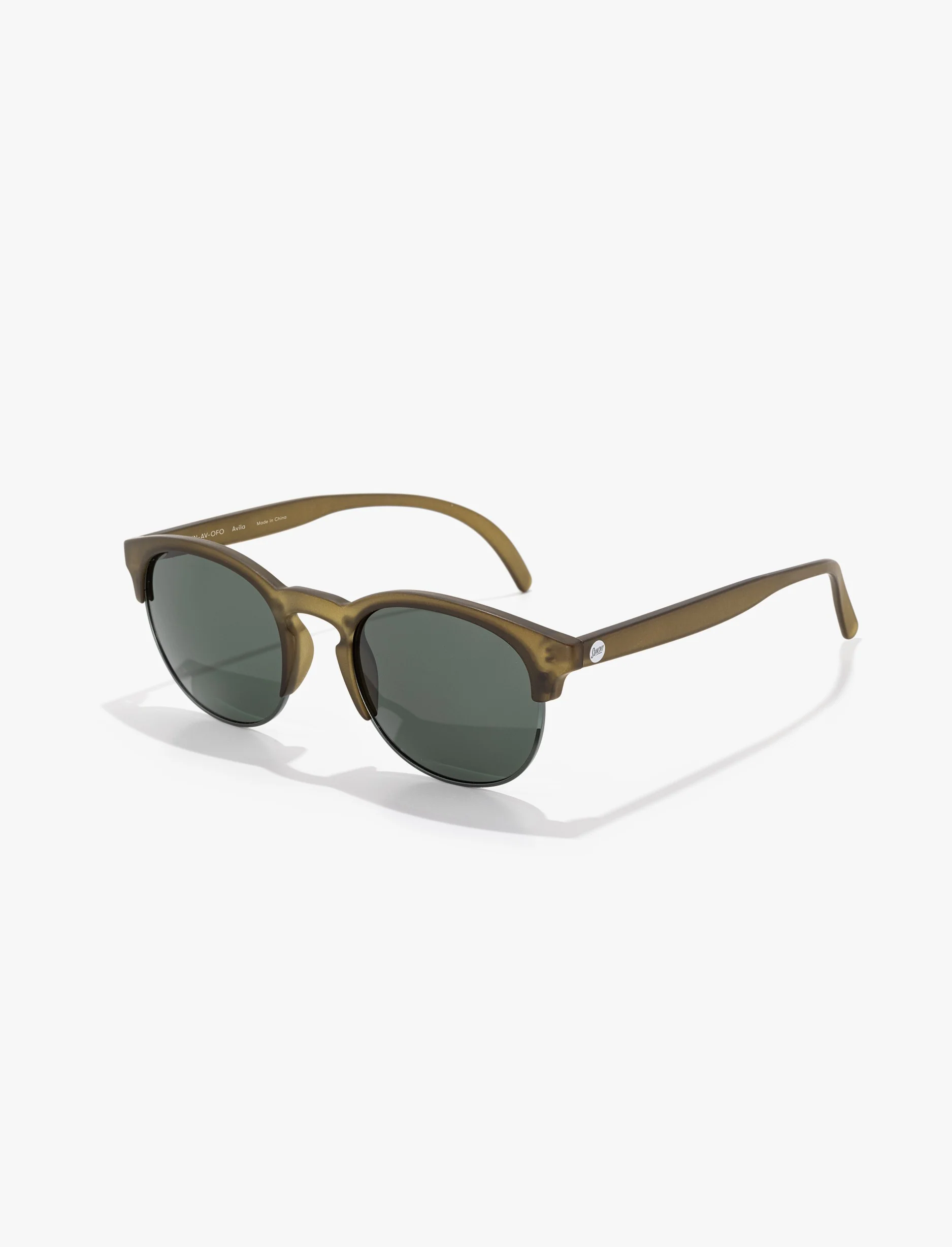 Sunski עם חצי מסגרת מבית Avila משקפי שמש יוניסקס עגולים - Image 2