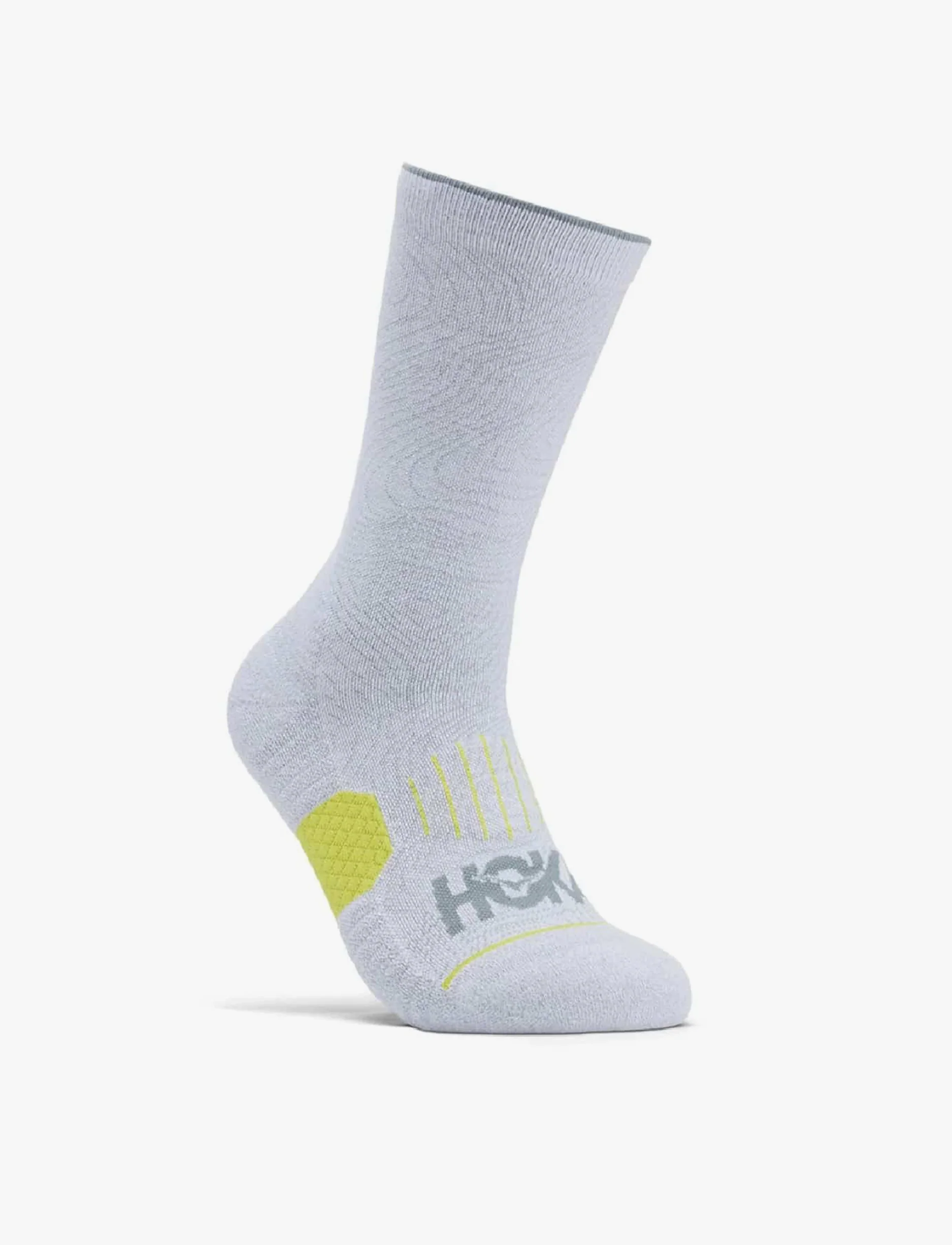 U CREW RUN SOCK 3-PACK – מארז 3 זוגות גרבי ריצה גבוהות בצבע לבן / שחור / אפור - Image 3