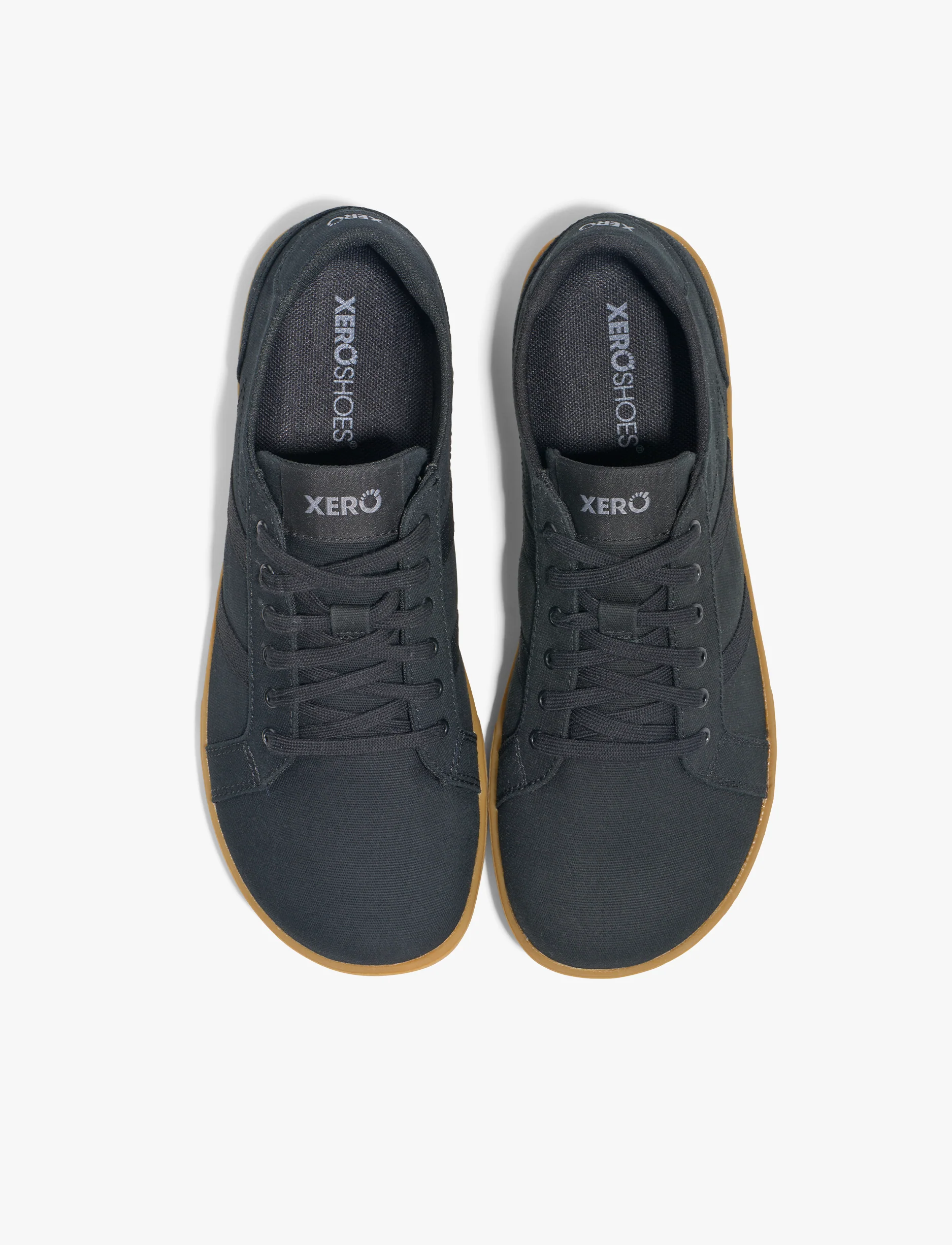 Xero Dillon Canvas - נעלי סניקרס זירו דגם דילון קנבס לנשים בצבע שחור/גומי - Image 3